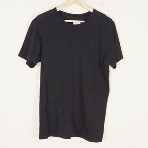 Rag & Bone Black Classic Flame Tee Short Sleeve T Shirt Peruvian Cotton Mens XS